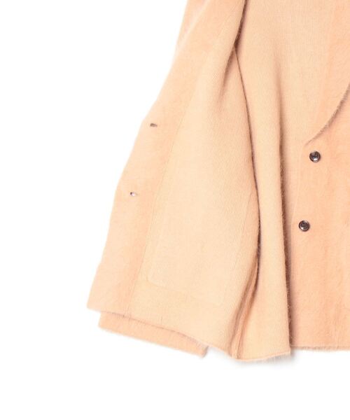 ジャケット・アウター CLANE ANGOLA TAILORED KNIT JACKET CLANE - アンゴラ テーラードジャケット - ANGOLA TAILORED KNIT