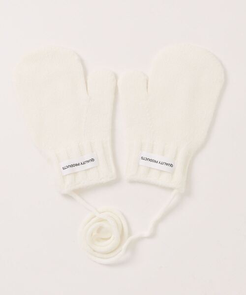 aimoha(アイモハ)の「【aimoha-KIDS-】ニット編み手袋(手袋・キッズ・ホワイト/オフホワイト/ブラック/グレー/チョコ/グリーン/ブルー/パープル/ピンク/レッド・FREE)」の16枚目の写真