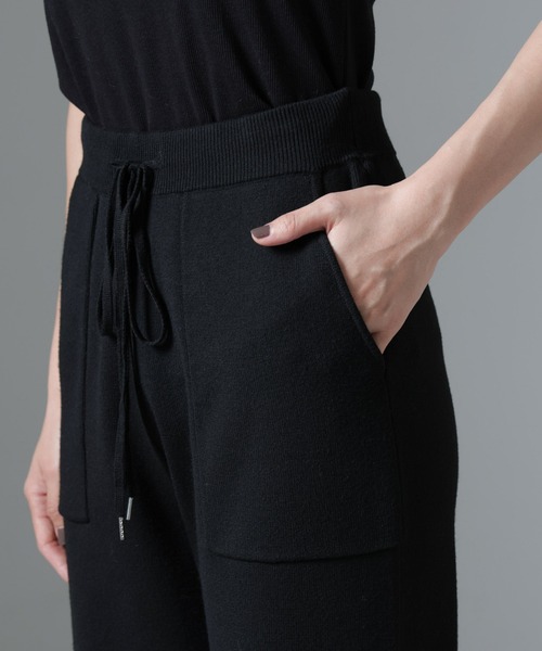 セール】ポケットニットワイドパンツ（セットアップ可）（その他パンツ