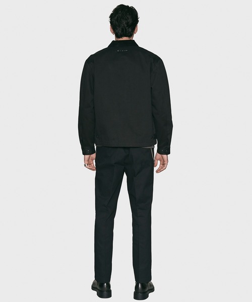 CRIMIE コーデュロイジャケット L 黒　クライミー 中綿 セール】CHINO BLOUSON CORDUROY COLLAR JACKET / チノブルゾン