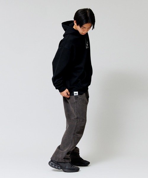 GLAZOS（グラソス）の「【大人向けサイズあり】【GLSW.】ストレッチデニム ジップポケットパンツ（その他パンツ・キッズ・ブラック・L/M/S/LL）」の3枚目の写真