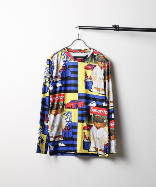 セール】【REASON】SUPERSTAR LS TEE（Tシャツ/カットソー