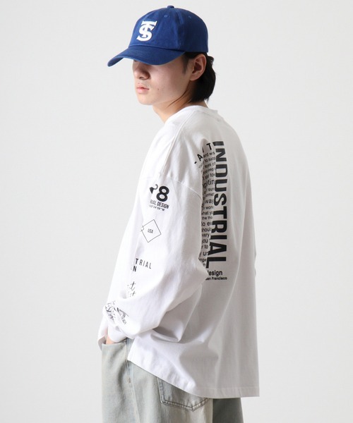 FUNALIVE(ファンアライブ)の「ANTINDUSTRIAL DESIGNヘビーウエイトワイドシルエットロングスリーブTシャツ(Tシャツ/カットソー・メンズ・ホワイト系その他2/杢グレー/グレー/ブラック/ブラック系その他2/モカ/ホワイト/ホワイト系その他3/ブラック系3・L/LL/M)」の11枚目の写真