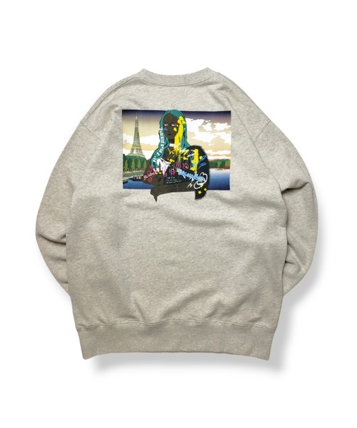 RIVER SIDE CULTURE(リバーサイドカルチャー)の「RIVER SIDE CULTURE/RSC Paris トレーナー (M4)(スウェット・メンズ・オートミール/チャコールグレー・MEDIUM/LARGE/X-LARGE)」の9枚目の写真