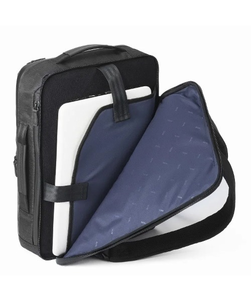 ace.(エース)の「【ace. GENE/エースジーン】 ガジェタブル ヘザー2 スクエアリュック 19L(23L)(バックパック/リュック・メンズ・ブラック・FREE)」の12枚目の写真