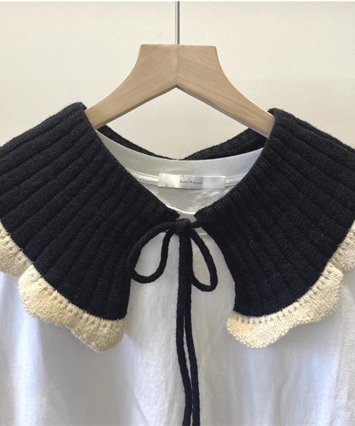 Mayree（メイリー）の「【resonance】ニット ケーブル編み バイカラー