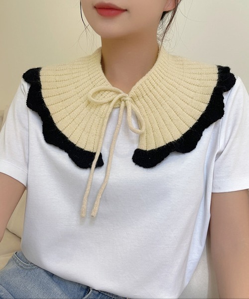 Mayree（メイリー）の「【resonance】ニット ケーブル編み バイカラー