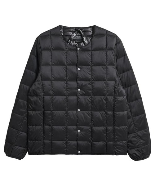 TAION/タイオン】CREW NECK BUTTON DOWN JKT/軽量/暖かい