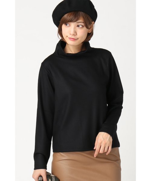 SLOBE IENA（スローブイエナ）の「ウォッシャブルウールタートルプルオーバー◆（Tシャツ/カットソー・レディース・カーキ/ブラック/ブルー系その他/ホワイト/タン・FREE）」の3枚目の写真