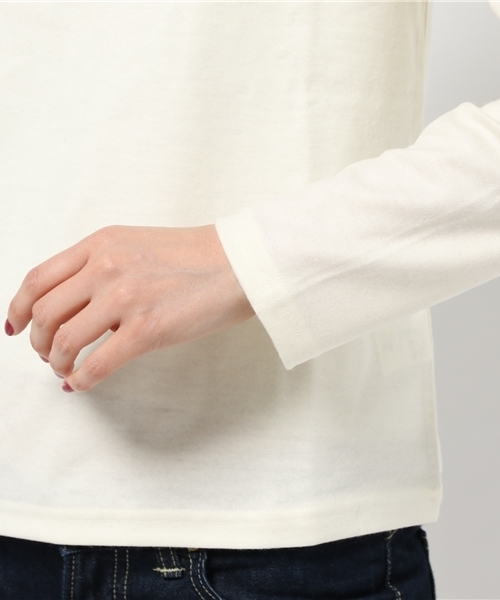 SLOBE IENA（スローブイエナ）の「ウォッシャブルウールタートルプルオーバー◆（Tシャツ/カットソー・レディース・カーキ/ブラック/ブルー系その他/ホワイト/タン・FREE）」の18枚目の写真