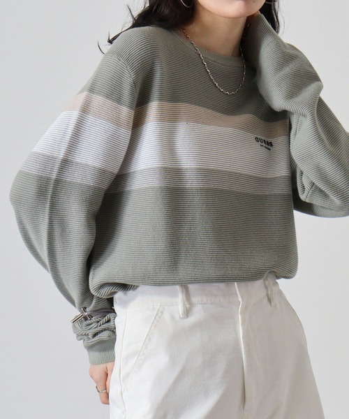 GUESS MARK SWEATER（ニット/セーター）｜Guess（ゲス）