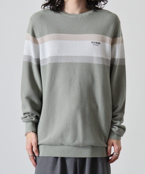 GUESS MARK SWEATER（ニット/セーター）｜Guess（ゲス）