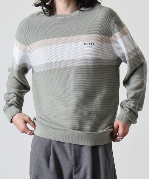 GUESS MARK SWEATER（ニット/セーター）｜Guess（ゲス）