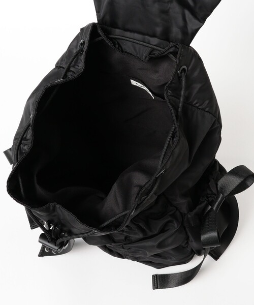 新品 Casselini ブラック リュック 別注】Casselini / リボンリュック（バックパック/リュック