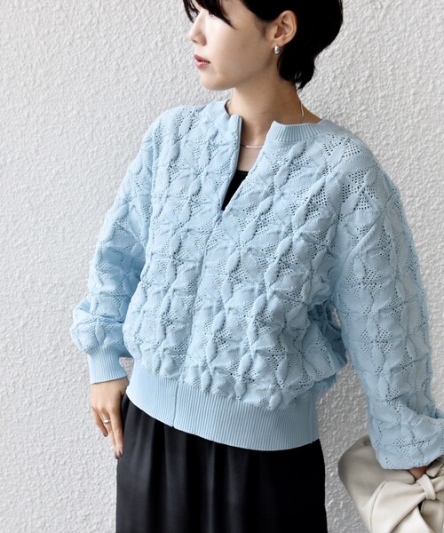 SHIPS（シップス）の「【WEB限定】〈洗濯機可能〉2WAY フラワー ジャ