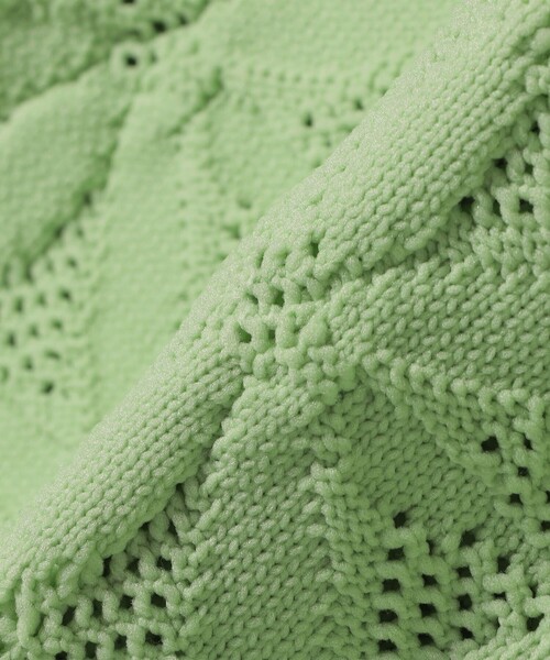 WEB限定】〈洗濯機可能〉2WAY フラワー ジャカード ハーフ ジップ プル