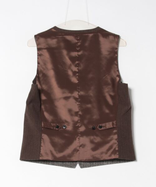 MONSIEUR NICOLE（ムッシュニコル）の「【ex/tra】FLEXDRY リバーシブルジレ（ベスト・メンズ・ネイビー/ブラック・MEDIUM/LARGE）」の8枚目の写真