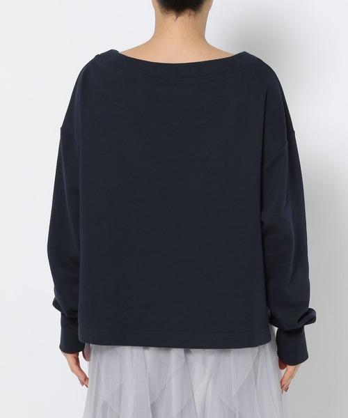 mysty woman（ミスティウーマン）の「ナンバーロゴスウェットプルオーバー  288690（スウェット・レディース・ネイビー/グレー/オフホワイト・FREE）」の12枚目の写真