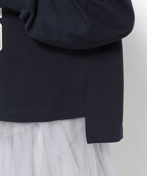 mysty woman（ミスティウーマン）の「ナンバーロゴスウェットプルオーバー  288690（スウェット・レディース・ネイビー/グレー/オフホワイト・FREE）」の14枚目の写真