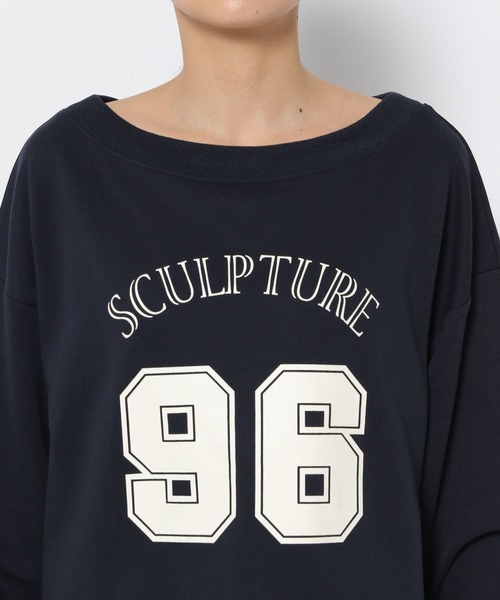 mysty woman（ミスティウーマン）の「ナンバーロゴスウェットプルオーバー  288690（スウェット・レディース・ネイビー/グレー/オフホワイト・FREE）」の15枚目の写真