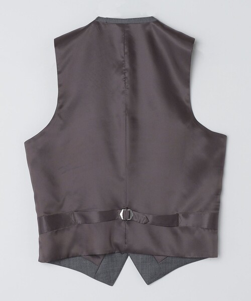 SHIPS（シップス）の「SHIPS: LORO PIANA FABRIC オーストラリス シャークスキン ベスト（ベスト・メンズ・グレー系その他・MEDIUM/LARGE）」の10枚目の写真