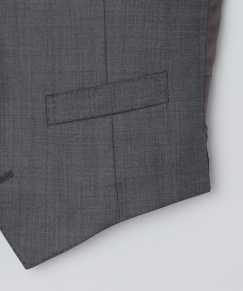 SHIPS（シップス）の「SHIPS: LORO PIANA FABRIC オーストラリス シャークスキン ベスト（ベスト・メンズ・グレー系その他・MEDIUM/LARGE）」の15枚目の写真