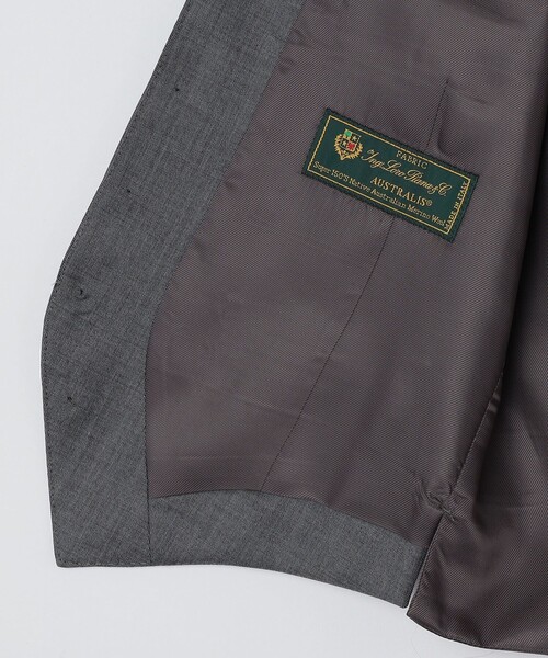 SHIPS（シップス）の「SHIPS: LORO PIANA FABRIC オーストラリス シャークスキン ベスト（ベスト・メンズ・グレー系その他・MEDIUM/LARGE）」の16枚目の写真