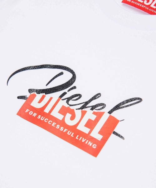 DIESEL KIDS（ディーゼルキッズ）の「DIESEL（ディーゼル）Kids & Junior ブランドロゴ半袖Tシャツカットソー（Tシャツ/カットソー・キッズ・ブラック/ライトピンク/ピンク/ホワイト・4Y/6Y/8Y/10Y/12Y/14Y/16Y）」の15枚目の写真