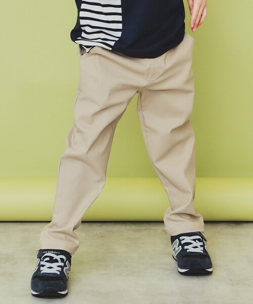 THE SHOP TK （ザ ショップ ティーケー ）の「【100-160】のびーるストレートパンツ/洗濯機OK（その他パンツ・キッズ・ブラック/オリーブ/ナチュラル/ライトグレー/ブラック系1/ネイビー系1・10/11/12/13/14/15 /16）」の14枚目の写真