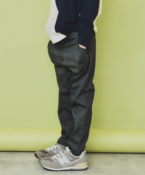 THE SHOP TK （ザ ショップ ティーケー ）の「【100-160】のびーるストレートパンツ/洗濯機OK（その他パンツ・キッズ・ブラック/オリーブ/ナチュラル/ライトグレー/ブラック系1/ネイビー系1・10/11/12/13/14/15 /16）」の18枚目の写真