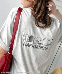 classicalelf（クラシカルエルフ）の「【Sanrio characters/サンリオキャラクターズ】人気キャラ大集合！はぴだんぶいバック刺繍ビッグTシャツ(半袖)（Tシャツ/カットソー・メンズ）」