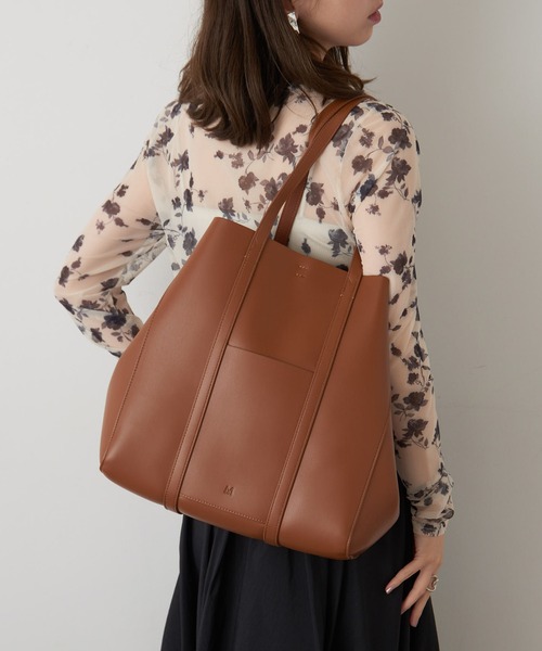 セール】【＆MyuQ】HOLLY トートバッグ A4サイズ収納可能（トート