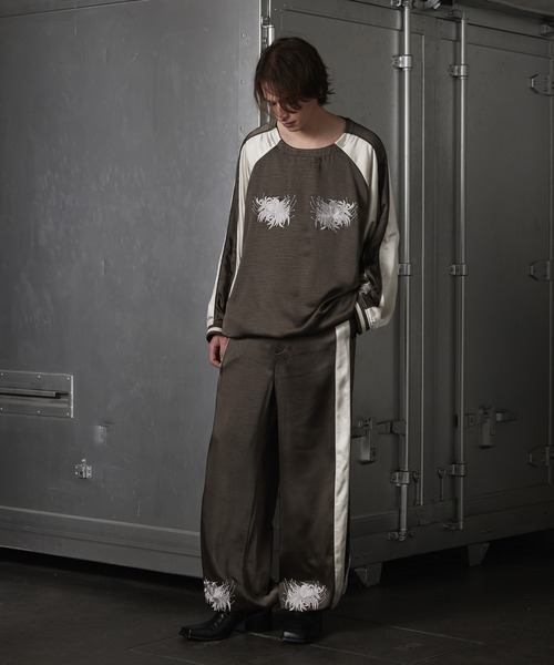 GRANCY（グランシー）の「【GRANCY】Redspiderlily Ska Long Sleeve T-shirt /彼岸花スカロンT（Tシャツ/カットソー・メンズ・パープル/アイボリー/グレー・M/S/L）」の22枚目の写真