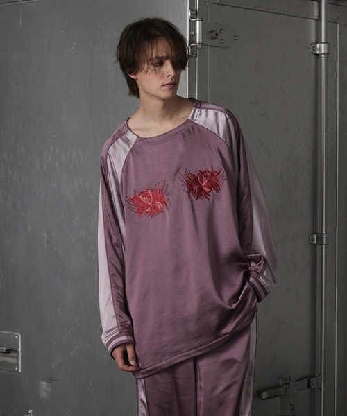 GRANCY】Redspiderlily Ska Long Sleeve T-shirt /彼岸花