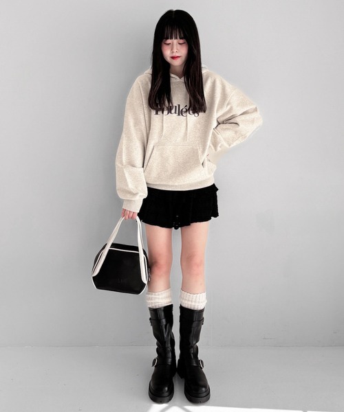 Heather（ヘザー）の「パイピングミニボストンBAG　319882（ボストンバッグ・レディース・ブラック/レッド・ONE SIZE）」の9枚目の写真