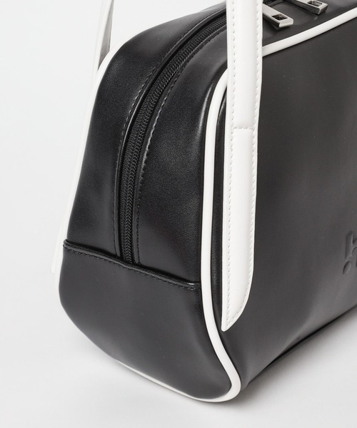 Heather（ヘザー）の「パイピングミニボストンBAG　319882（ボストンバッグ・レディース・ブラック/レッド・ONE SIZE）」の17枚目の写真