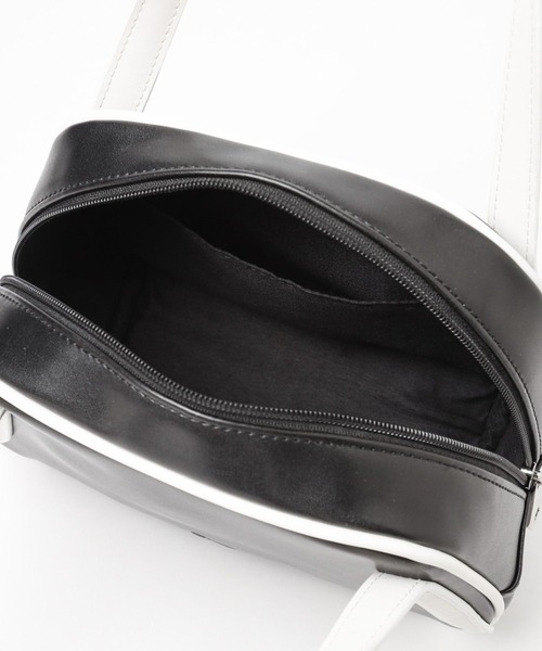 Heather（ヘザー）の「パイピングミニボストンBAG　319882（ボストンバッグ・レディース・ブラック/レッド・ONE SIZE）」の15枚目の写真