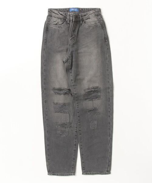 EVOLUTION(エボリューション)の「London Denim (Hackney) Boy friend crash(デニムパンツ・レディース・グレー系その他・S/M/L/LL)」の1枚目の写真
