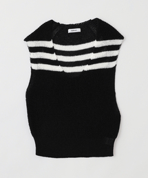 sulvam | 【SULVAM / サルバム】アシンメトリータンクニット(ニット/セーター)