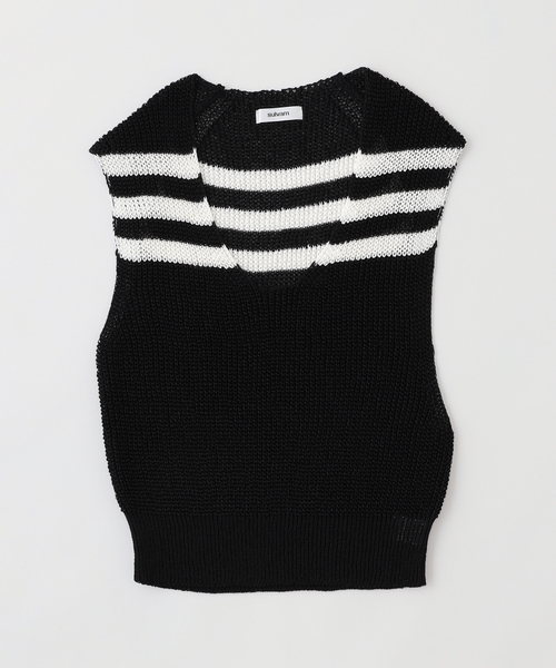 sulvam（サルバム）の「SULVAM SHORT KNIT プルオーバー◇（ニット