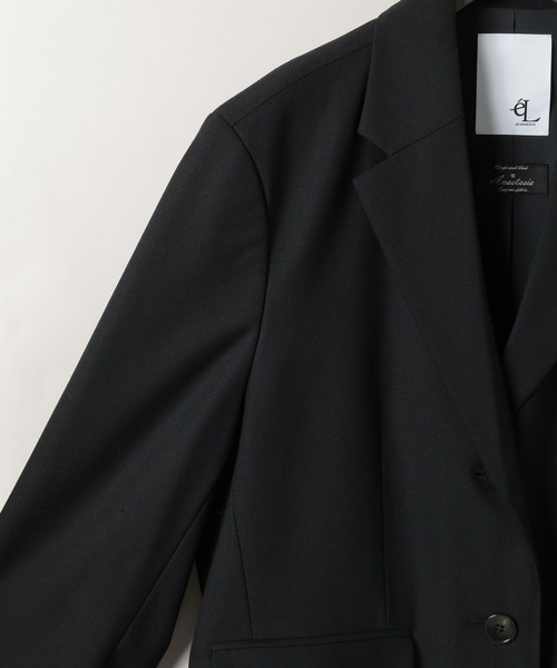 eL（エル）の「【eL】Handsome Jacket/290325（テーラードジャケット・レディース・ブラック/ブラウン・FREE）」の6枚目の写真