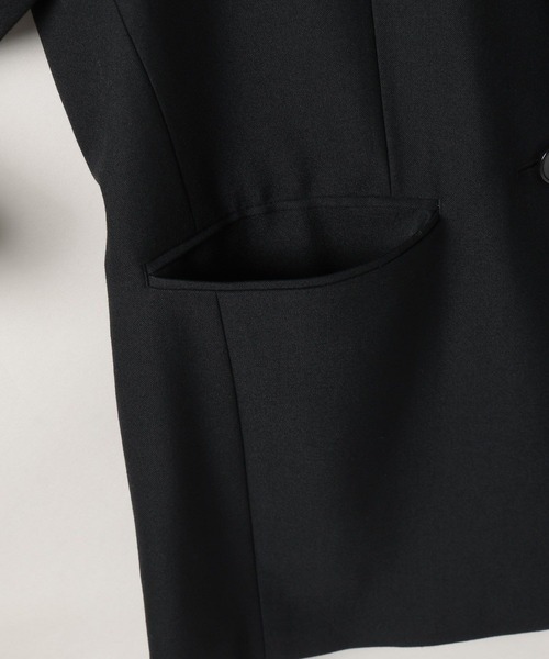 eL（エル）の「【eL】Handsome Jacket/290325（テーラードジャケット・レディース・ブラック/ブラウン・FREE）」の14枚目の写真