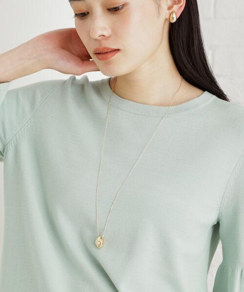 THE SHOP TK (ザ ショップ ティーケー )の「◆ダブルリングネックレス(ネックレス・レディース・ゴールド/シルバー・00)」の7枚目の写真