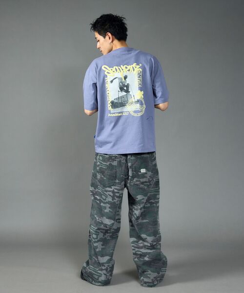 sqnz（エスキュンズ）】sqnz double knee pants / パンツ カモ リアル