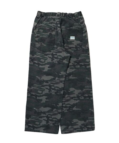 sqnz（エスキュンズ）】 リアルツリーパンツ ダブルニー 刺繍 キャンバス素材 SEQUENZ（シークエンズ）】sqnz double knee pants / パンツ