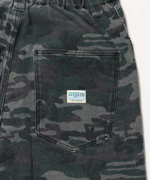 sqnz（エスキュンズ）】sqnz double knee pants / パンツ カモ リアル