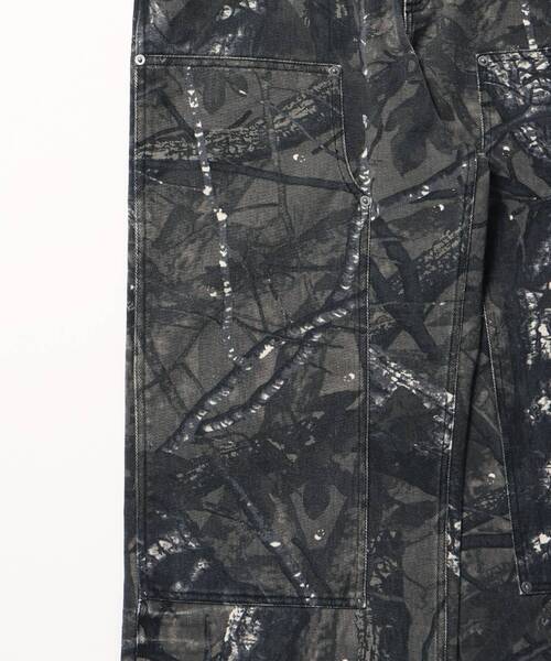 sqnz（エスキュンズ）】sqnz double knee pants / パンツ カモ リアル