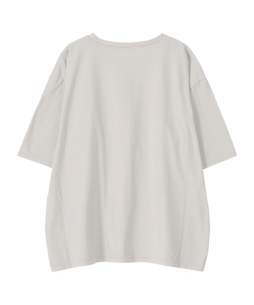 Plantation（プランテーション）の「ステムフラワーT / Tシャツ / S（Tシャツ/カットソー・レディース・ネイビー/ホワイト/ライトグレー・M size/L size）」の7枚目の写真