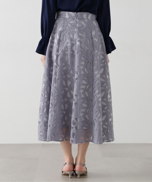 PROPORTION BODY DRESSING（プロポーションボディドレッシング）の「リボンチュールフレアスカート / 1215120302（スカート・レディース・ホワイト系その他/ブルー/ブラック・SMALL/MEDIUM/X-SMALL）」の11枚目の写真