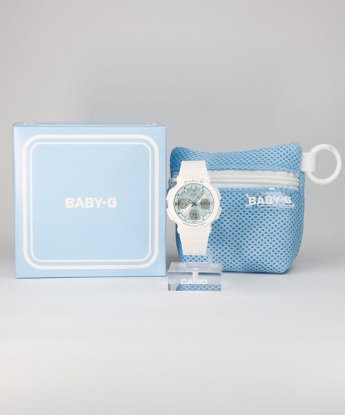 BABY-G(ベイビージー)の「Spring Package 2025 / BGA-2510SP-7AJR(アナログ腕時計・レディース・ホワイト×ブルー・FREE)」の7枚目の写真